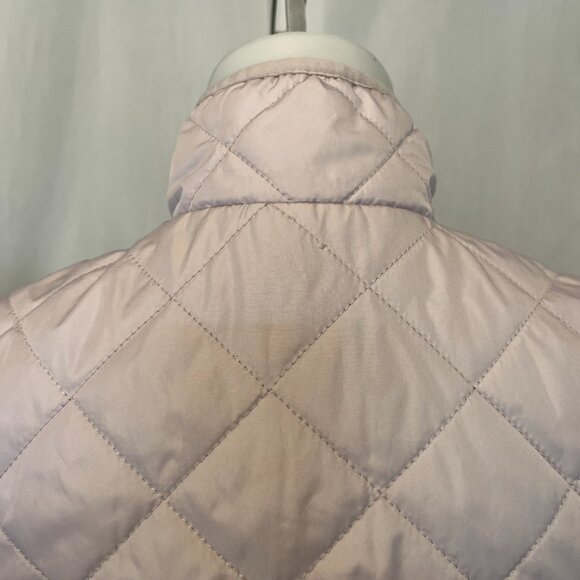 Lightweight Light Pink/Mauve Diamond-Quilted Vest Old Navy Size XS Zip Up - Picture 6 of 8
